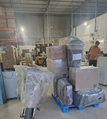 Relocation delivery by Sakshi Home Packers and Movers