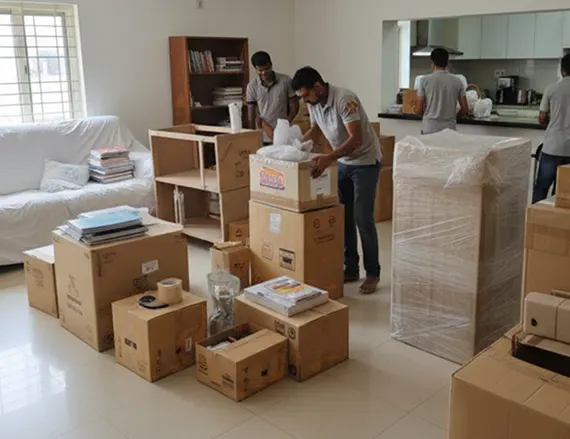 Relocation delivery by Sakshi Home Packers and Movers
